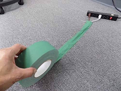 Yellow Gaffer Tape 4 in. x 60 Yards Pack of 12 E160717