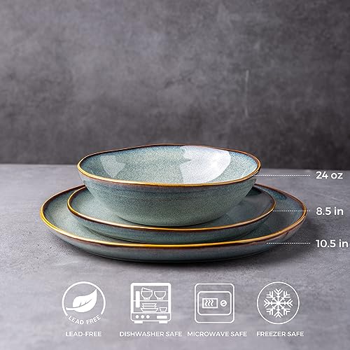 24pc Ceramic Dinnerware Set K50372