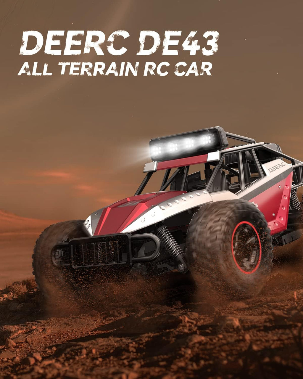 1:14 Scale 2WD Remote Control Off Road RC Car with Two Rechargeable Batteries J637684