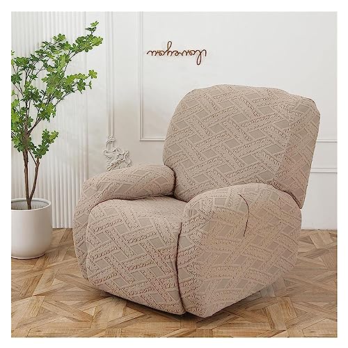Coffee Recliner Slipcover with Side Pocket V82061