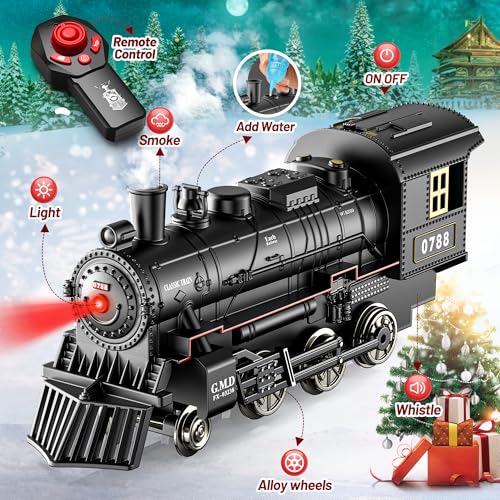 Remote Control Train Set with Track and Carriages Y2445