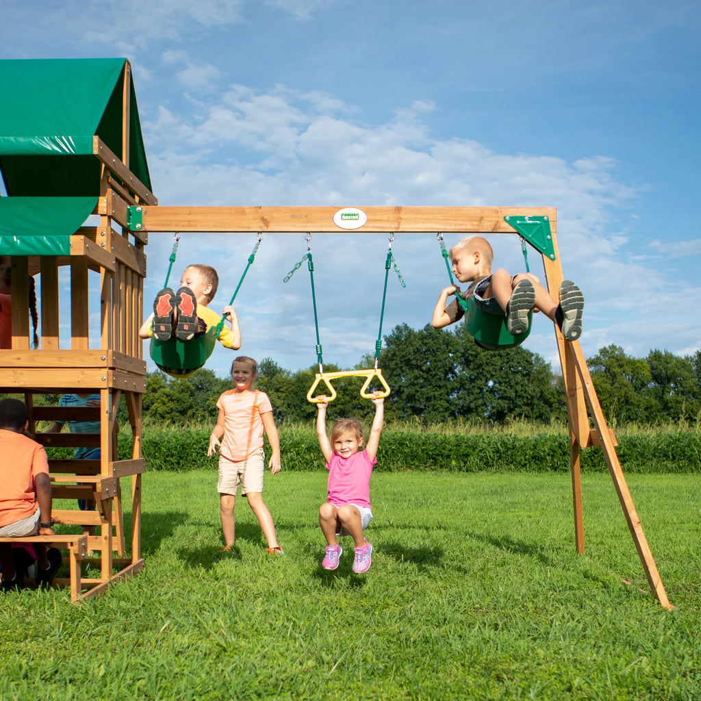 All Cedar Wood Swing Set T725525