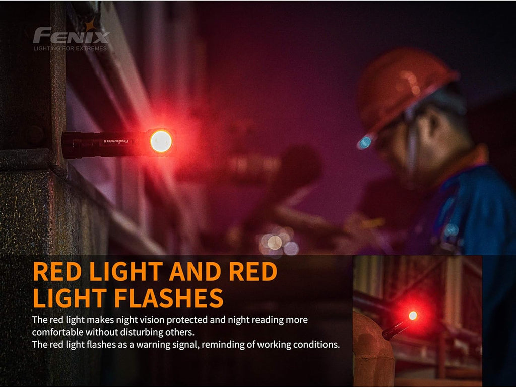 1200 Lumen L-Shape Rechargeable Headlamp with White & Red Lights F4643