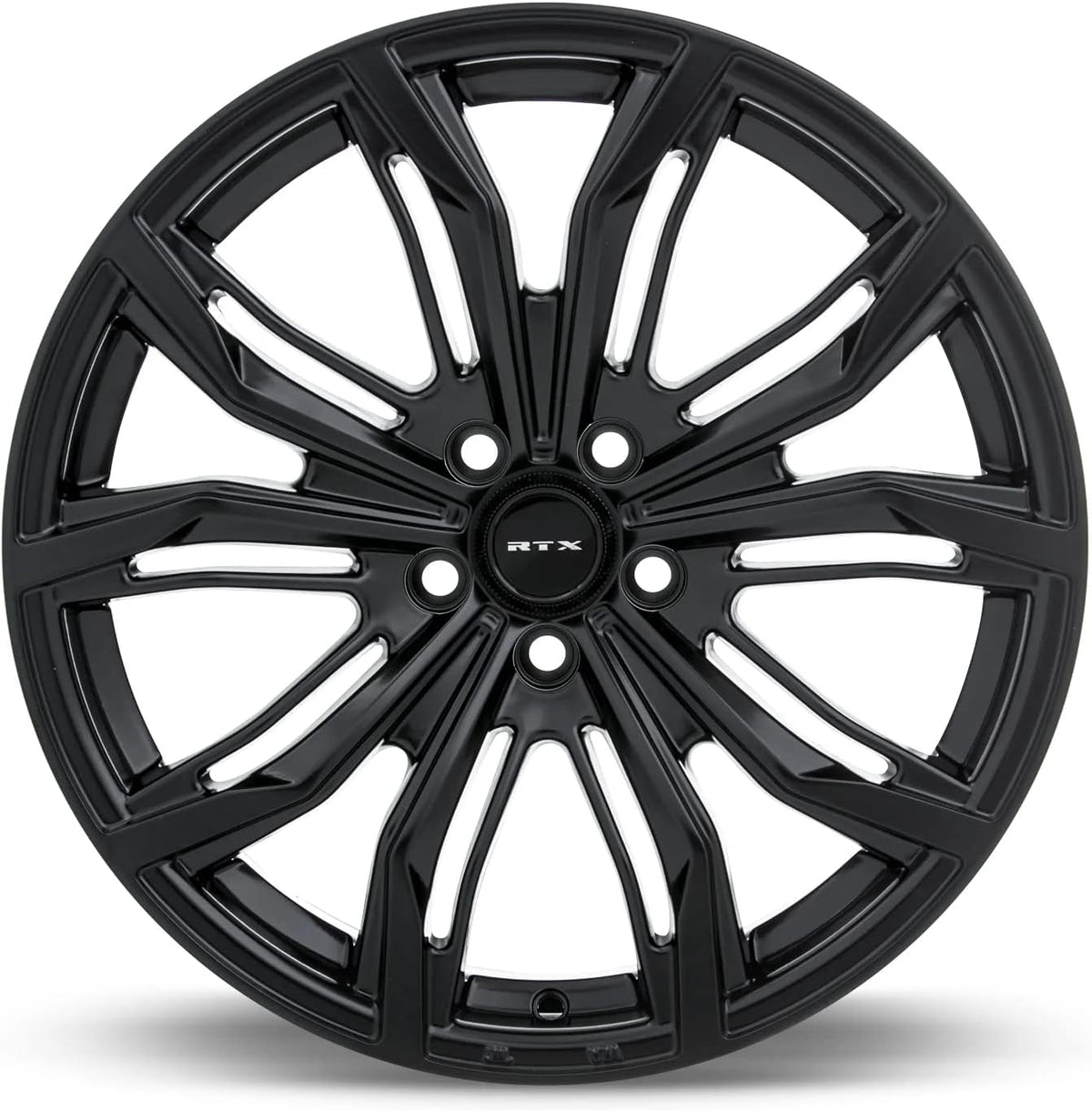 19x8.5 40 Offset 5x112 Bolt Pattern 66.6mm Hub Satin Black Rim K709285