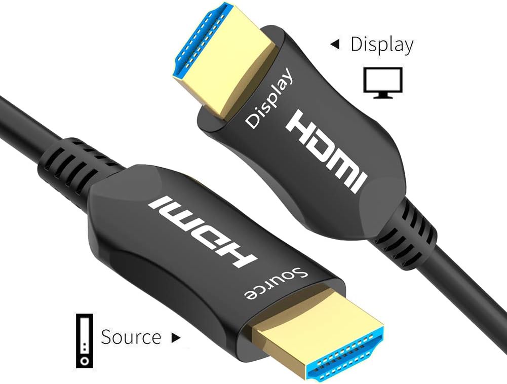 Fiber Optic HDMI Cable 25ft 4K 60Hz J299879