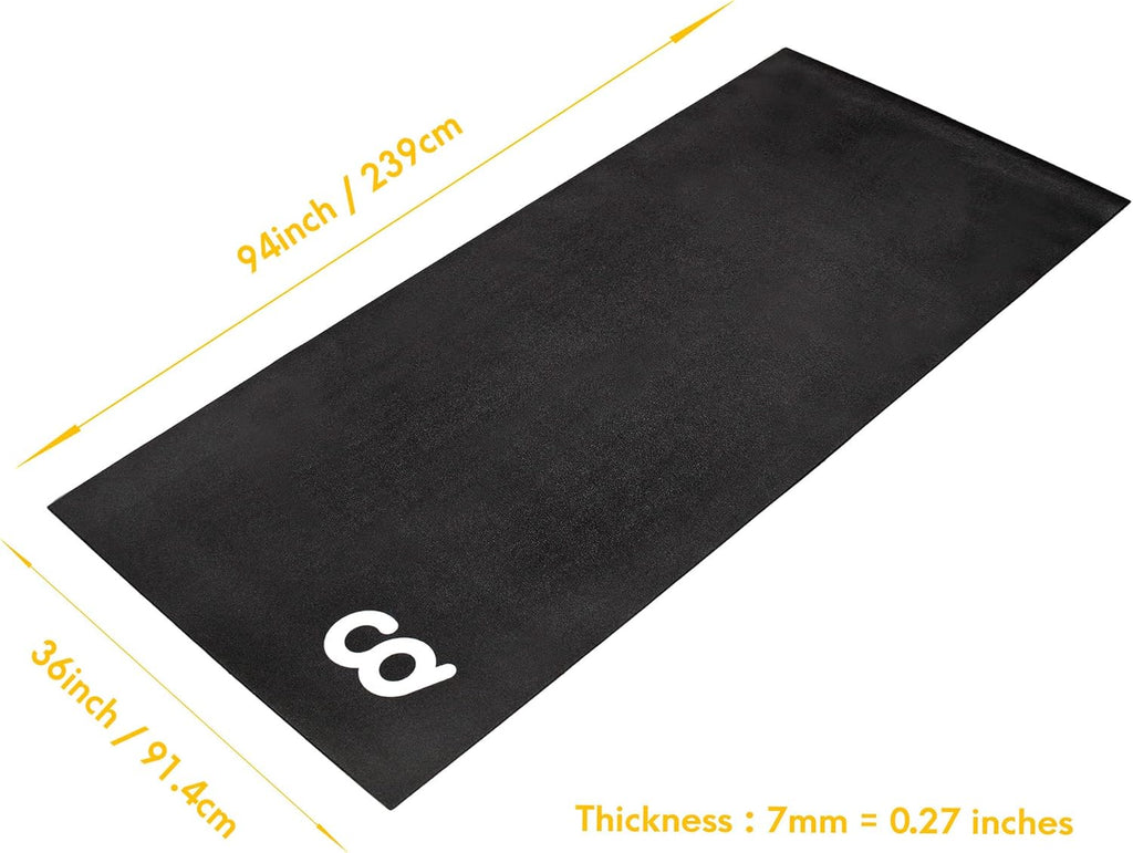 Exercise Rowing Machine Mat 3'x7.8' A340575