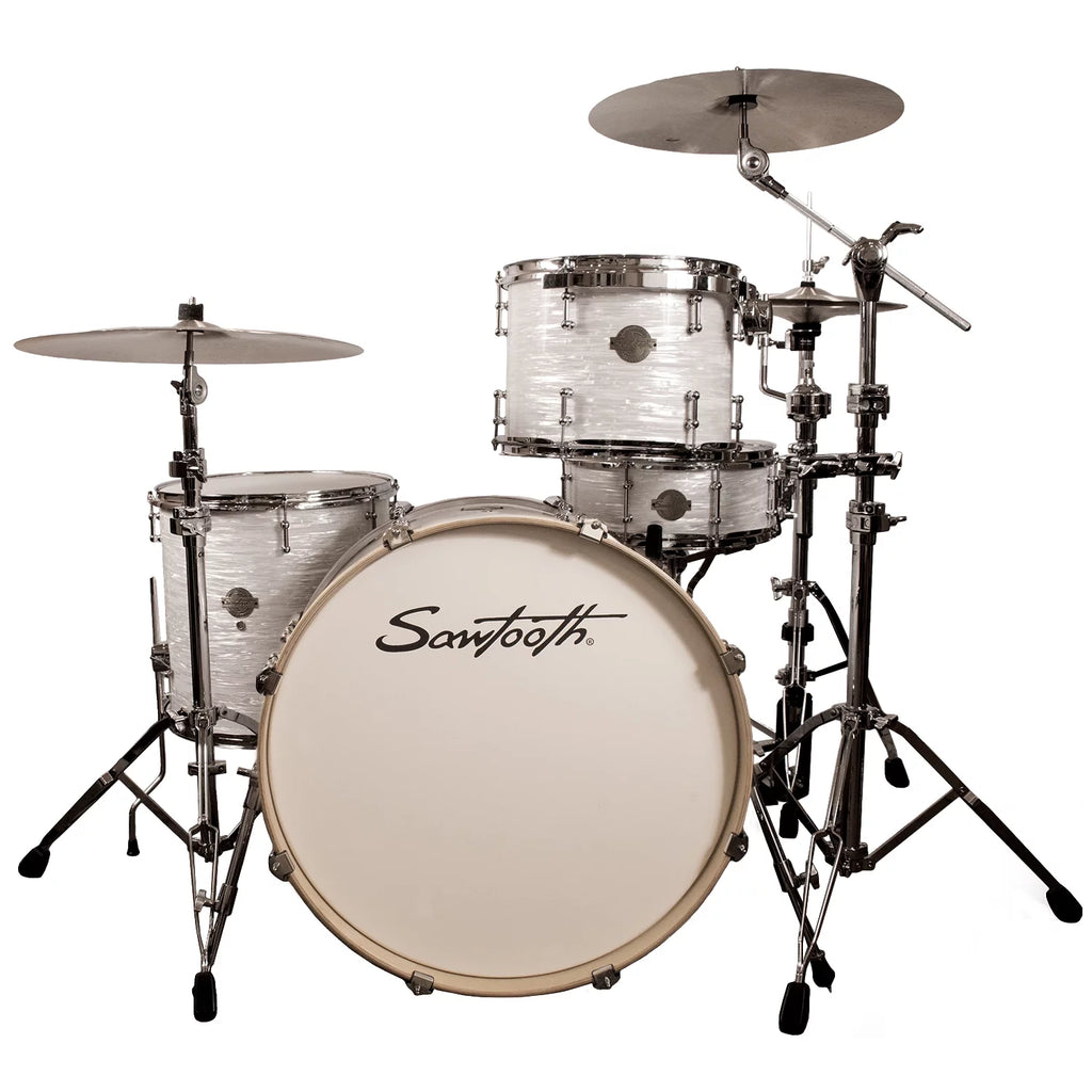 4-Piece Drum Shell Pack with 24" Bass Drum, White Oyster Z1773