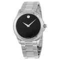 Black Dial Stainless Steel Men's Watch R8208