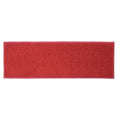 Custom Size Solid Red Indoor Carpet Stair Tread Set of 13 P4484