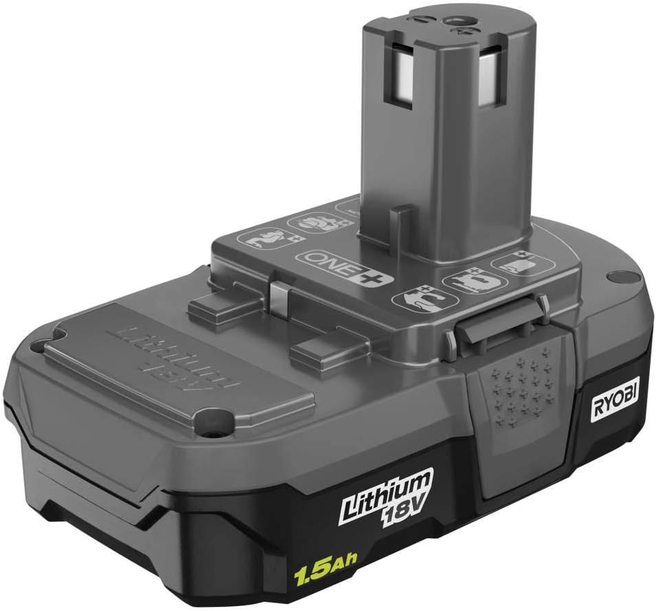 18-Volt Cordless 4.5 Gal. Debris Sweeper Kit with 1.5 Ah Battery and Charger H70939