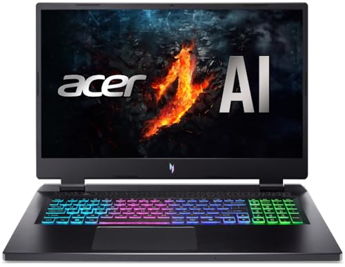 17.3" FHD IPS 165Hz Gaming Laptop, AMD Ryzen 7 8845HS, GeForce RTX 4060, 32GB DDR5 RAM, 1TB PCIe SSD, Black I3045
