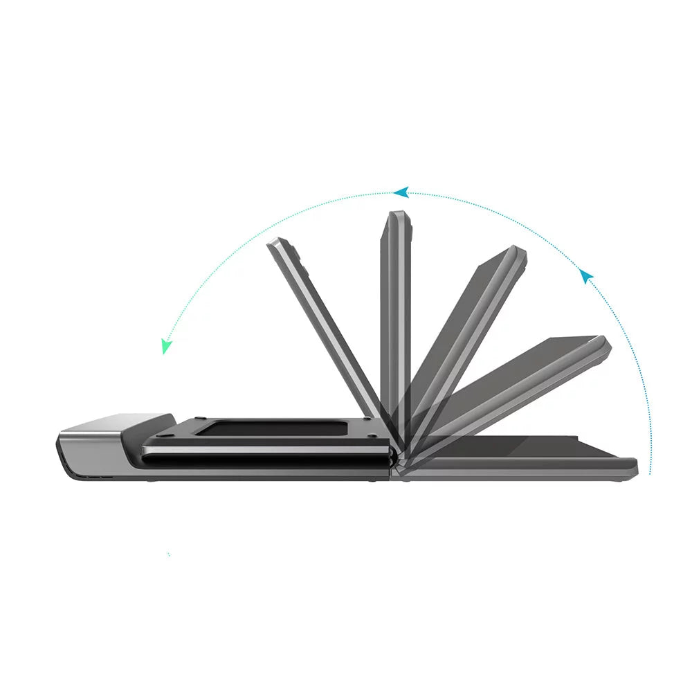 Folding Treadmill Grey 0.5-3.72MPH L644