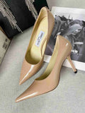 Nude Calf Leather Pumps X6600