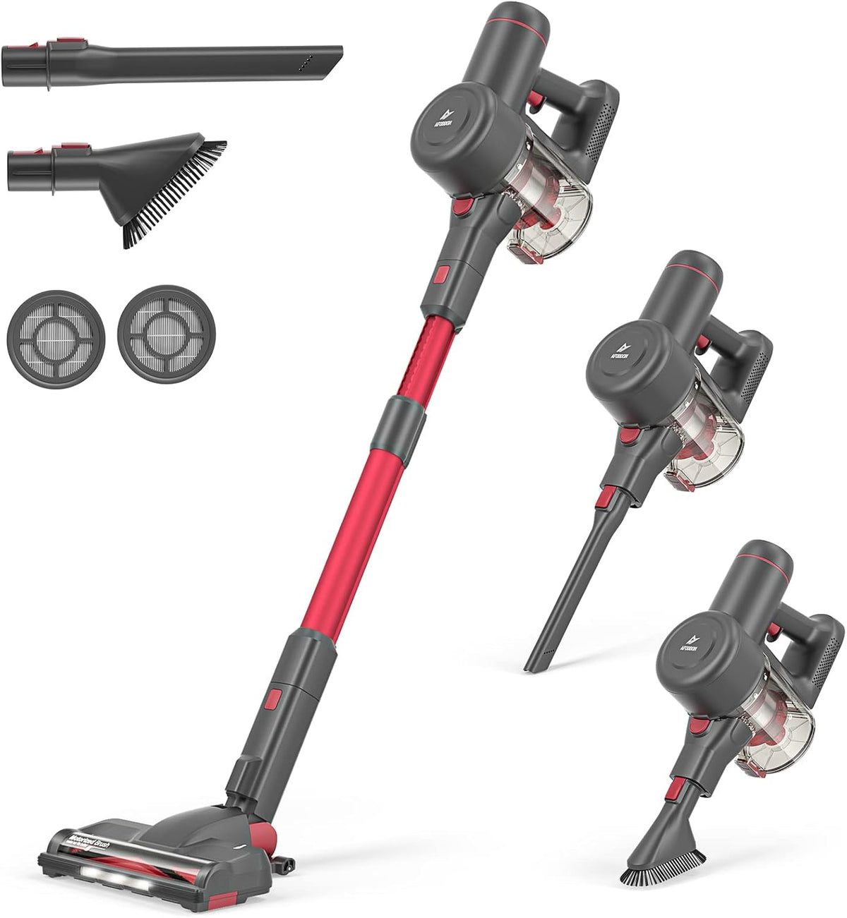250W 25000PA 6 in 1 Cordless Stick Vacuum Cleaner with 2200mAh Battery B910