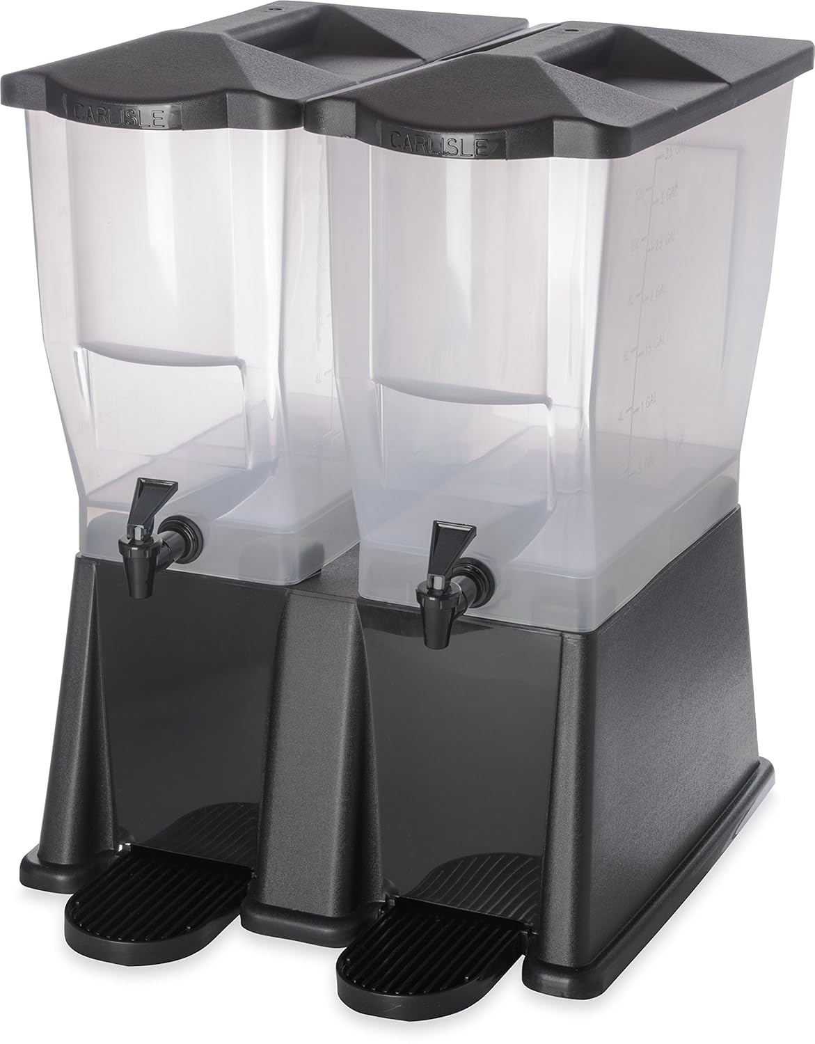 Black 7 Gallon Capacity Double Base X696413