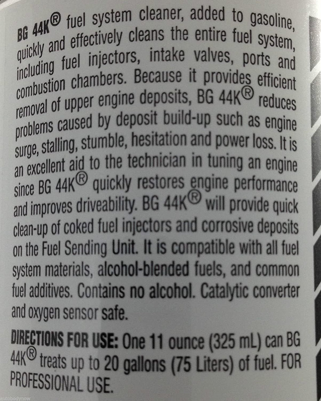 3 cans of BG 44K Platinum with Carbon Fiber Key Chain P5017