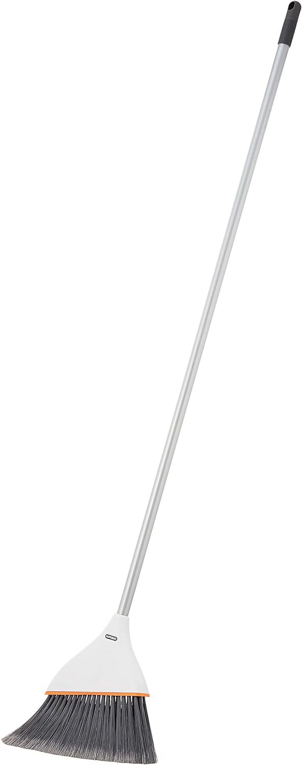 Angle Broom With Clip-On Dustpan Set X99799