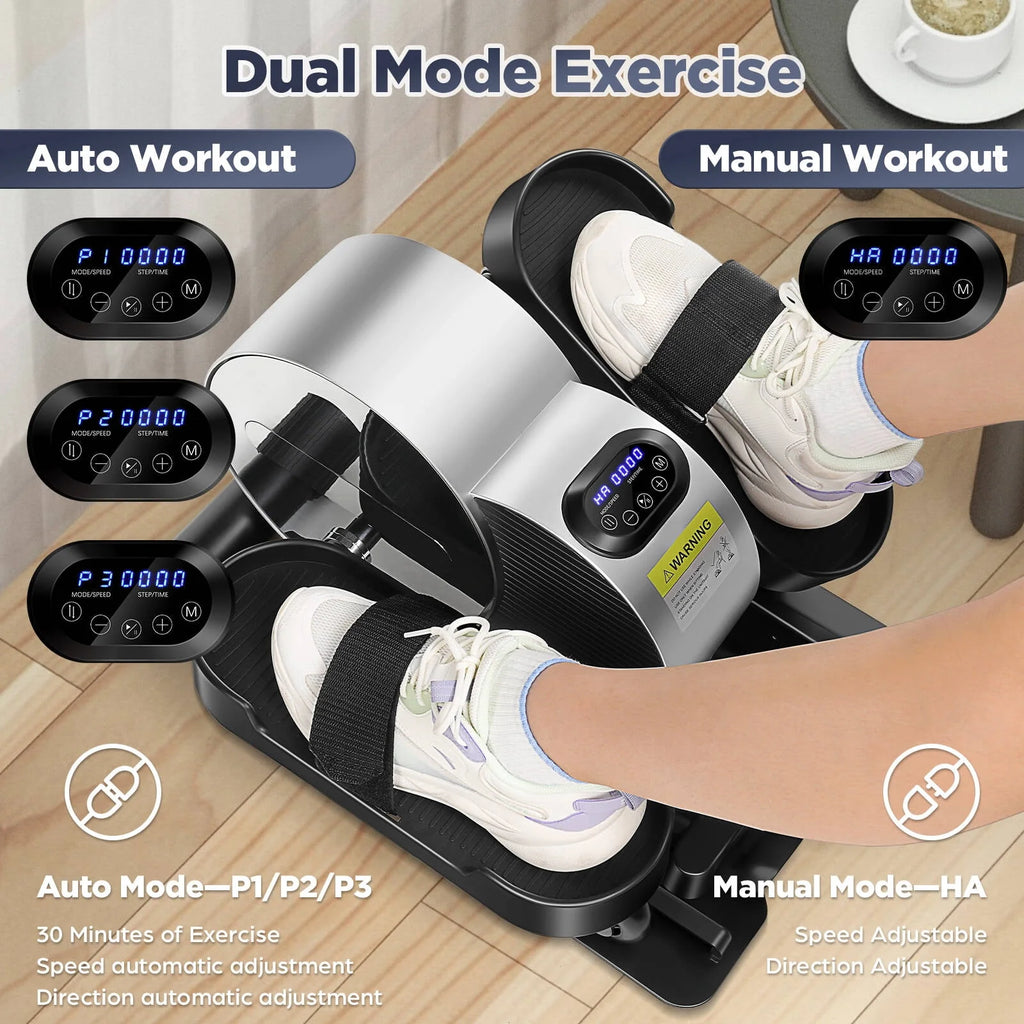 Under Desk Elliptical Machine with APP & Bluetooth O8544