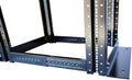4 Post Open Server Rack 19 Inch Adjustable Depth Cold Rolled Steel 27U P3425