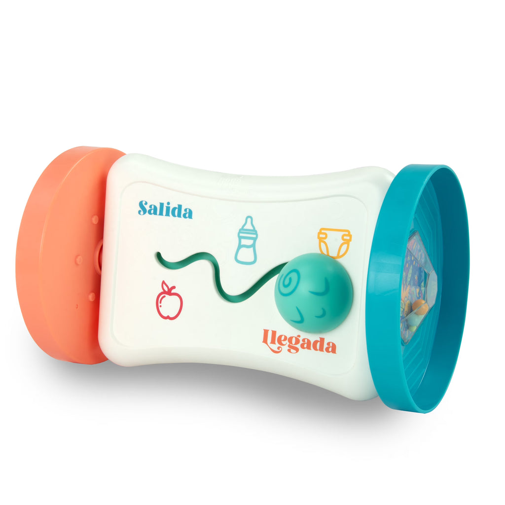 2-in-1 Activity Mirror Baby Toy Y376