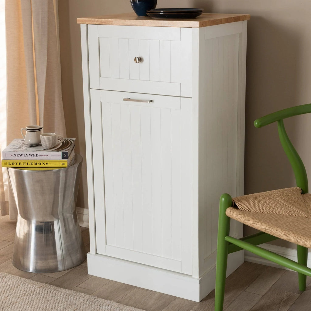 White Contemporary Kitchen Cabinet K310262