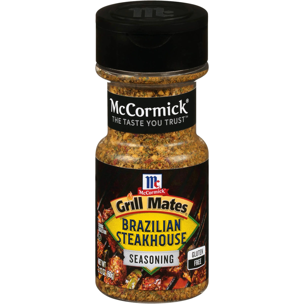 Brazilian Steakhouse Seasoning 2.12 Ounce Bottle Pack Of 5 J5615