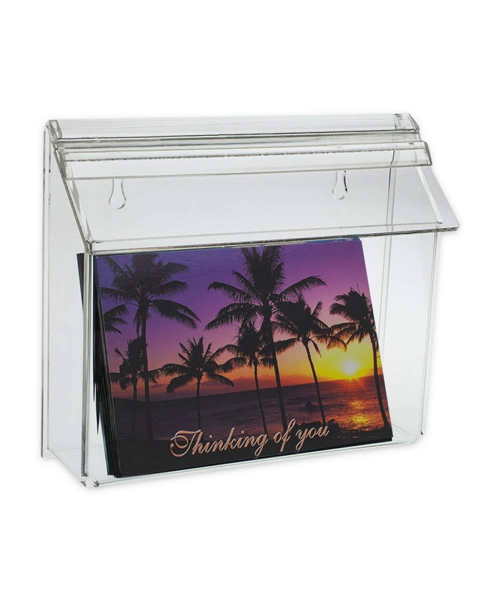 Wall Mount Postcard Holder Brochure Holder S6126