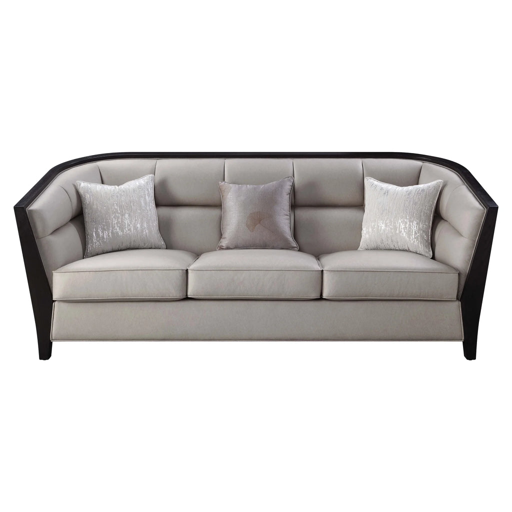 Beige Sofa with 3 Pillows J5969