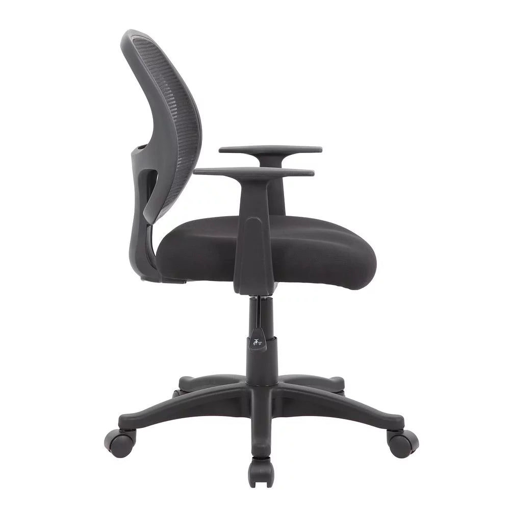 Black Mesh Task Chair with Lumbar Support Y7134