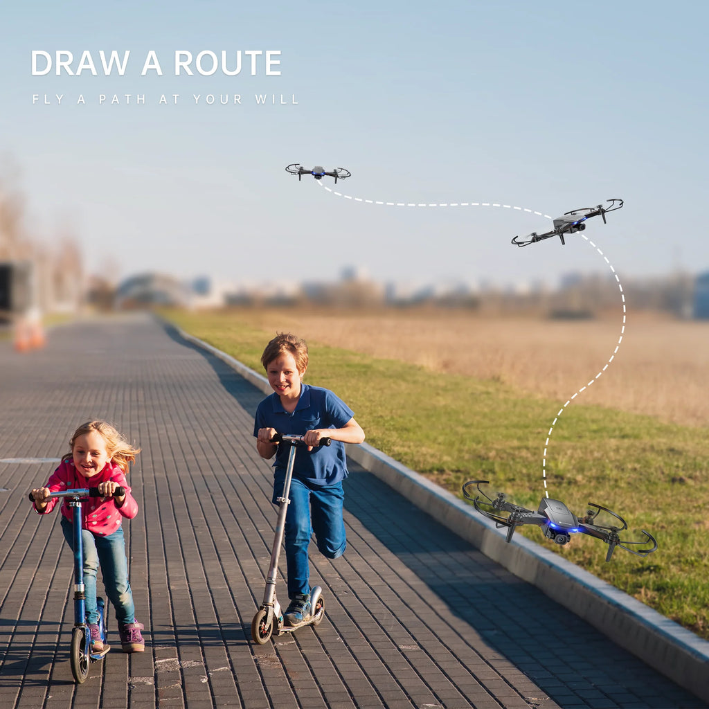 Black Mini Drone RC Quadcopter with 1080P HD Camera T6301