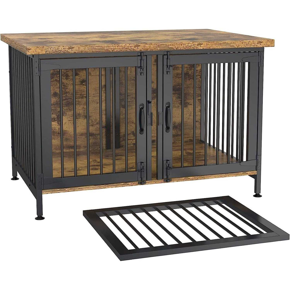 Double Dog Crate with Divider W539025