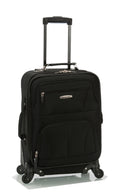 Black Expandable Spinner Carry on E114