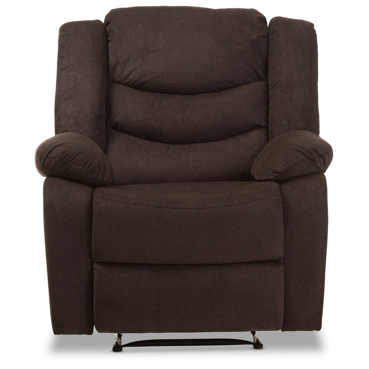 Godiva Brown Fabric Power Recliner Chair F118