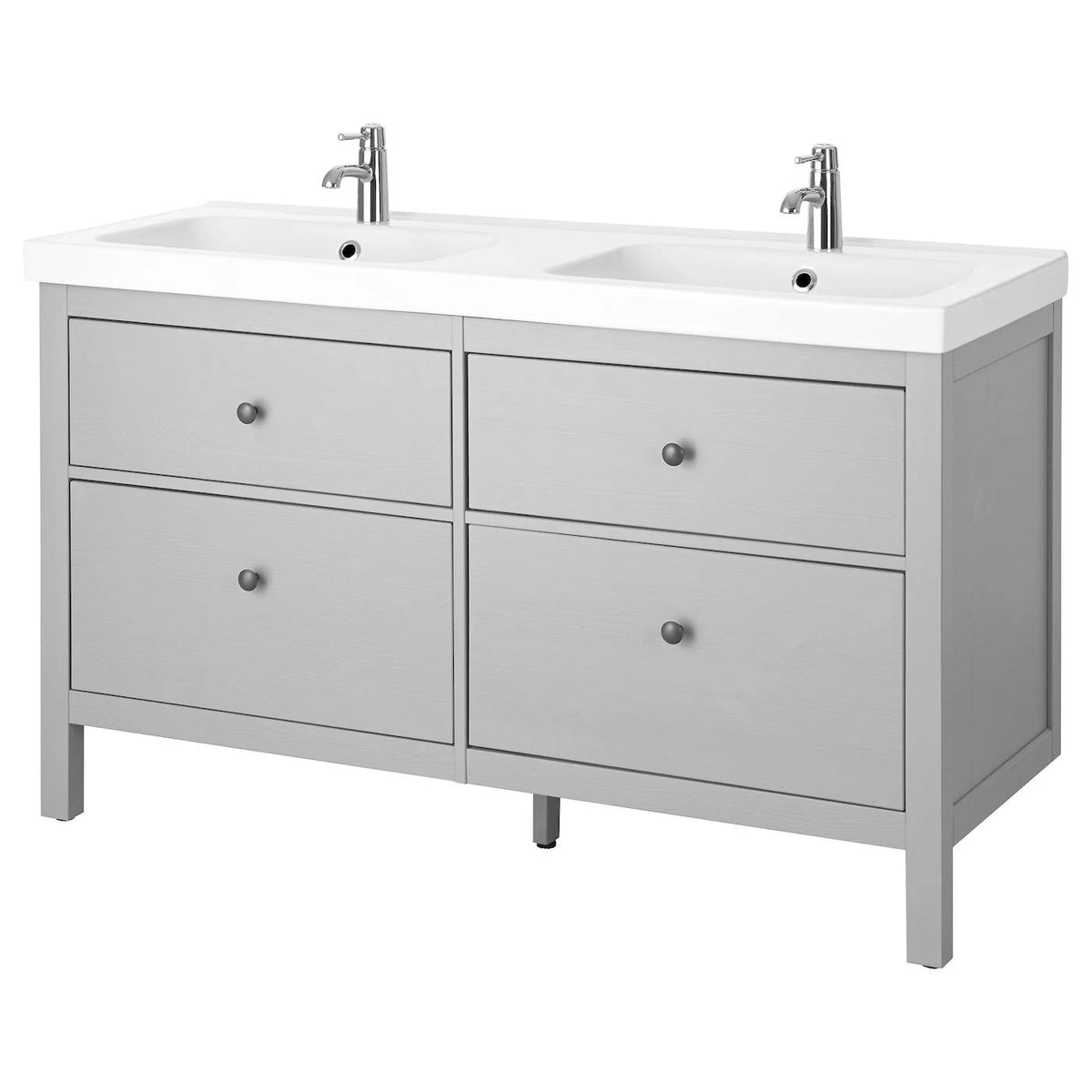 Gray Sink Cabinet with 4 Drawers A287136