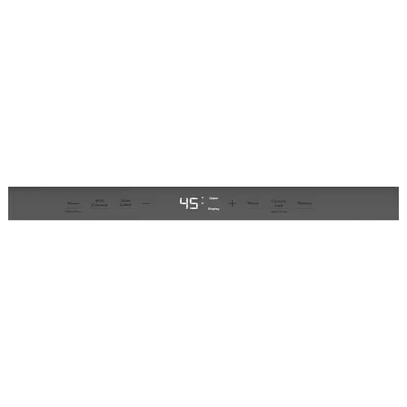 24 in. 46-Bottle Wine Beverage Cooler in Matte White E3320