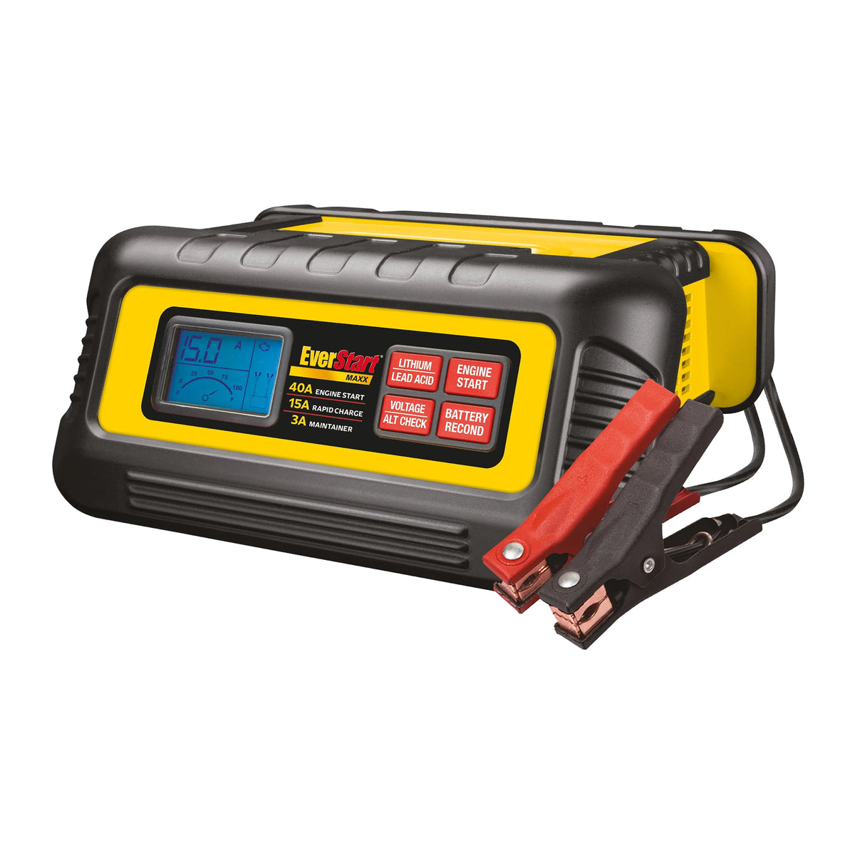 15 Amp Battery Charger and Maintainer with 40 Amp Engine Start K3980