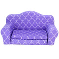 Plush Pull Out Couch/Double Bed for 18" Dolls L2373