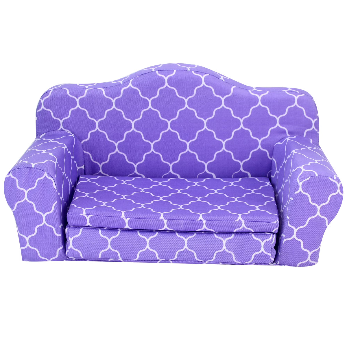 Plush Pull Out Couch/Double Bed for 18" Dolls L2373