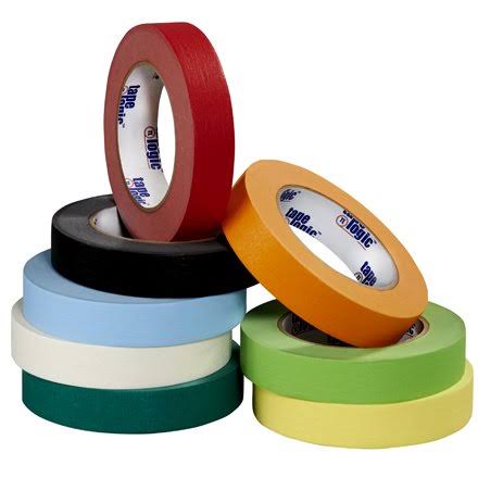 Yellow 1/4 inch x 60 yds. 4.9 Mil Masking Tape Case of 12 G448636