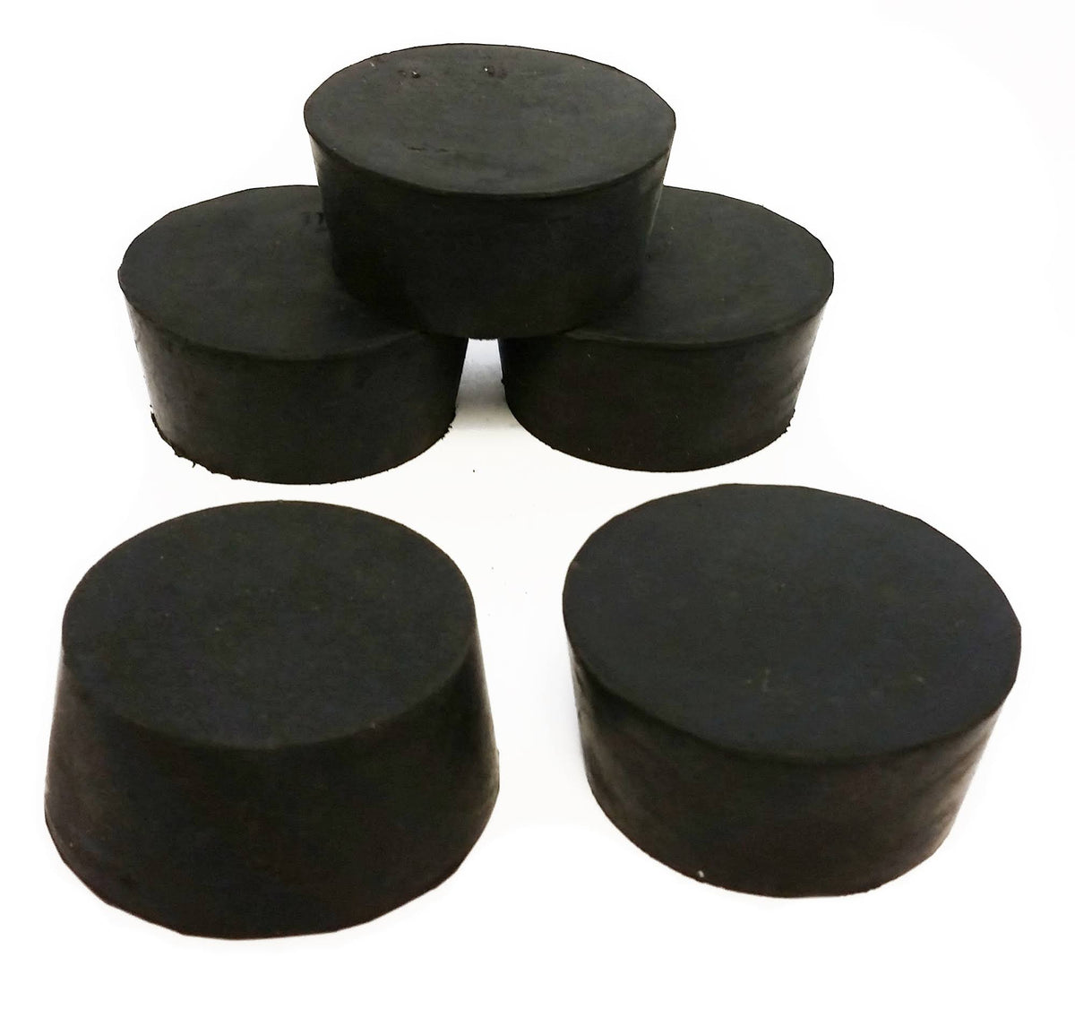 Rubber Stoppers, Size 11, Solid, 10-Pound Case I487159