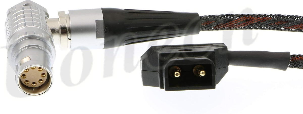 Right Angle 8 Pin Female to D-tap Power Cable for Arri Alexa Mini Camera L89449