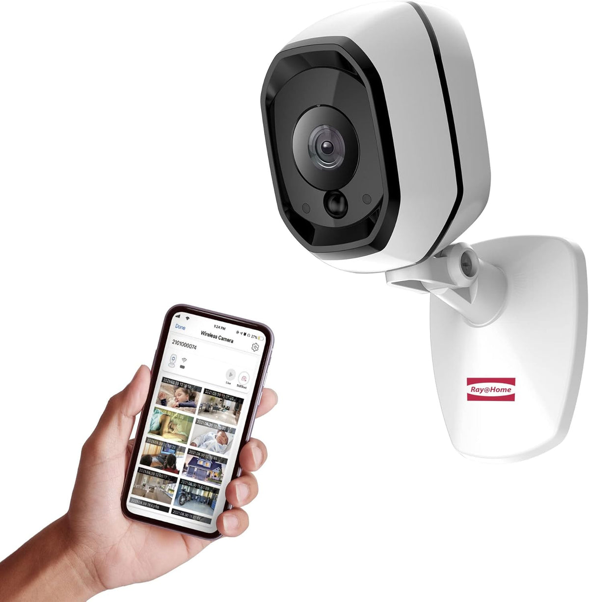 Wireless Night Vision Camera, IP56 120° View, 1080p, 1 Battery Powered W621
