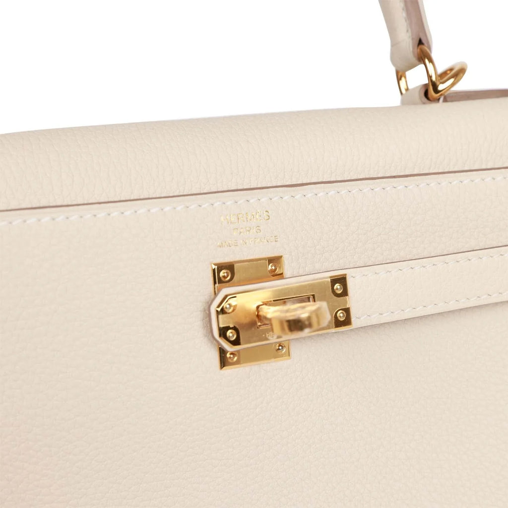 Craie Togo Leather Handbag C4905