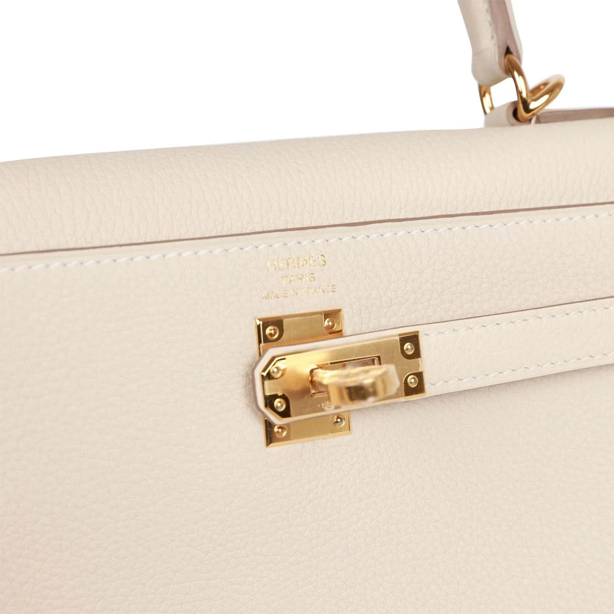 Craie Togo Leather Handbag C4905
