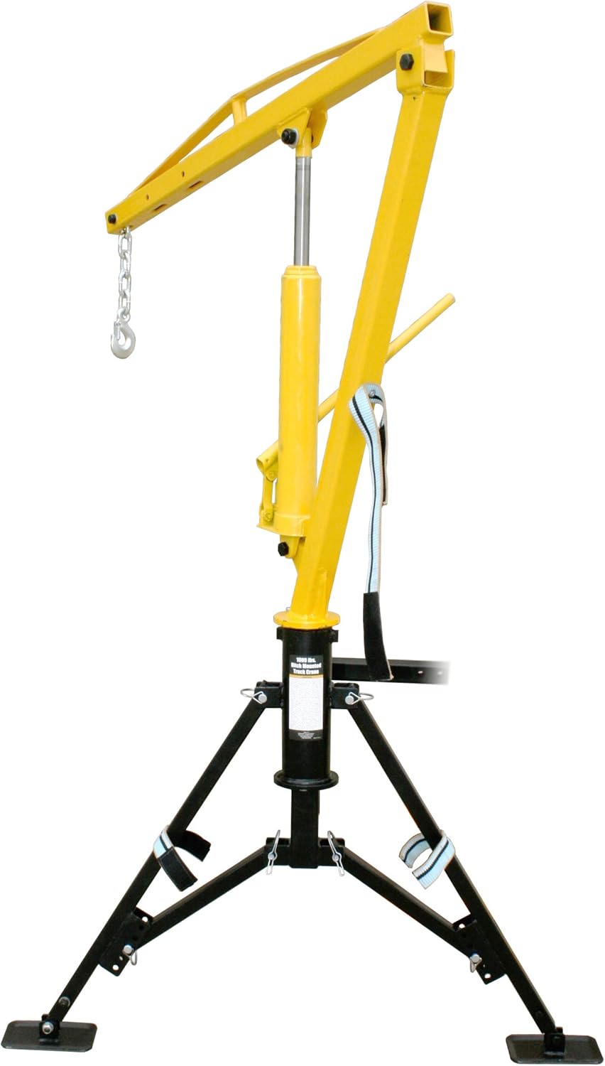 Receiver Hitch Mounted Crane - 1000 lbs. Capacity R3398