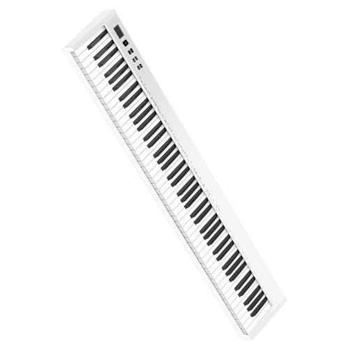 88 Keys Semi-weighted Digital Piano Set with Stand, Carrying Case, Sustain Pedal, Headphones N5946