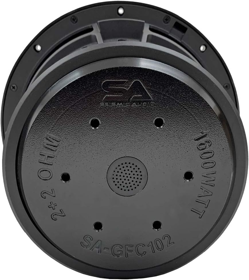 10 Inch 1600 Watt Dual 2 Ohm Car Audio Subwoofer C56543
