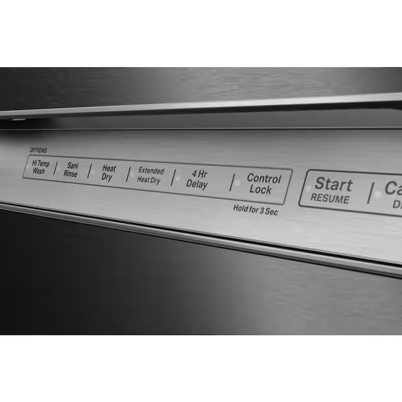 Stainless Steel Tall Tub Dishwasher with Stainless Steel Tub, 39 DBA V3457