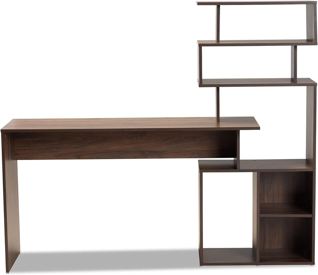 Walnut Brown Desk L609