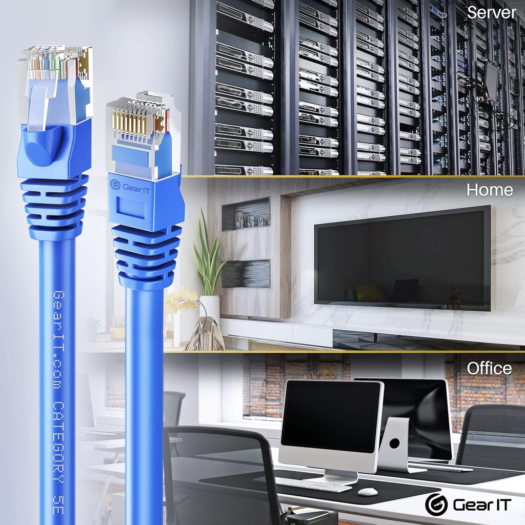 Blue 5 Feet Cat5e Ethernet Patch Cable A9618